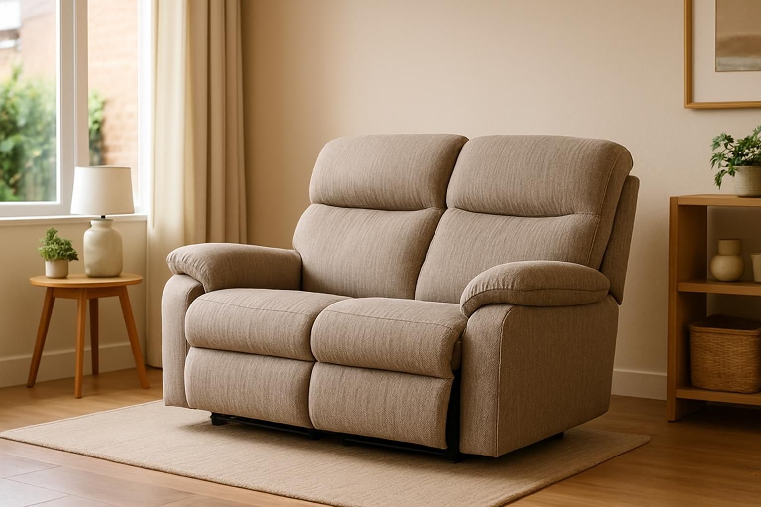 Savanna Semi-Recliner 2-Seater, Fabric, 2 seats